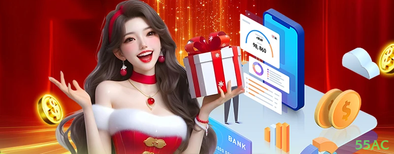 Imagem promocional da experiência de game da 55ac